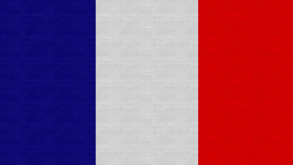 france French cloth flag 4k