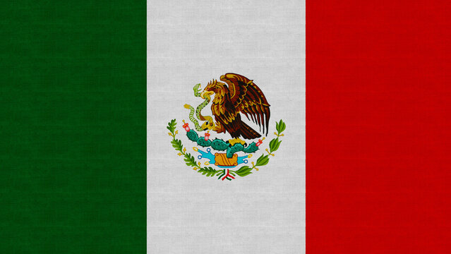 Mexico mexican cloth flag 4k