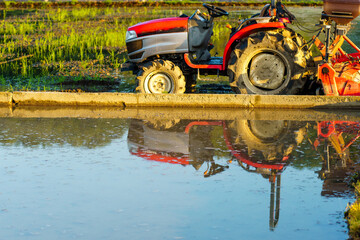 Obraz premium トラクター