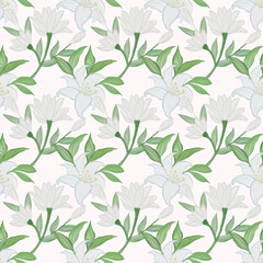Watercolor flower Pattern Seamless,Watercolor Tropical Pattern