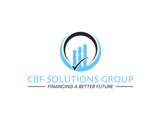 modern logo accounting financial for your company.eps