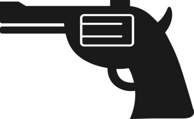 Gun icon, weapon icon vector