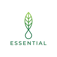 nature essential logo design