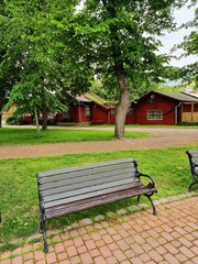 bench in the park