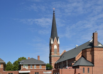 Historische Kirche in Green Bay, Wisconsin