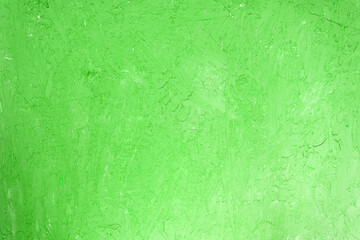 Green craquelure texture. Green peeled paint. Concrete surface for design