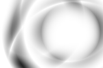 Abstract gradient background, white and gray color, modern light pattern. Vector illustration.