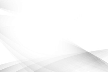 Abstract white and gray color, modern design background with geometric shape. Vector illustration.	