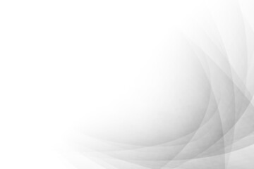 Abstract white and gray color, modern design background with geometric shape. Vector illustration.	