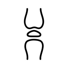 Black line icon for Replacement icon