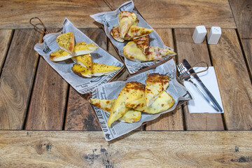 cheesy garlic bread