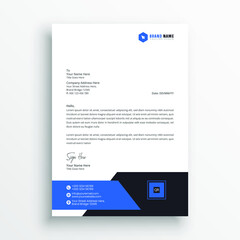 Corporate Business letterhead template