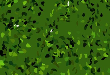 Light Purple vector background with abstract forms.