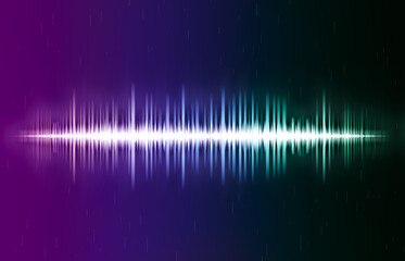 Fototapeta premium sound wave equalizer. Abstract background