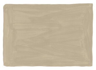 Fototapeta na wymiar Abstract neutral background in beige color with paint brush strokes