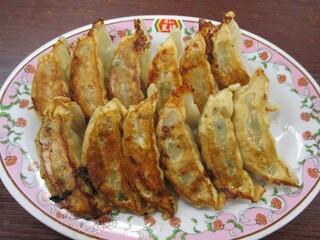 日本で一番有名な中華料理チェーン「餃子の王将」の焼き餃子二人前