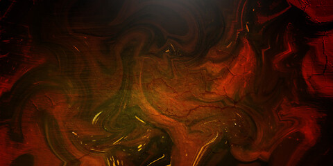 Obraz premium Abstract Fluid art texture. Abstract background with mixing paint effect. Liquid acrylic picture with beautiful mixed paints. 