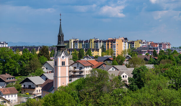 Kranj Suburbs and St. Joseph Church