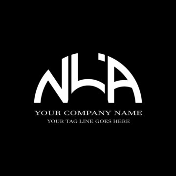 NLA letter logo creative design with vector graphic