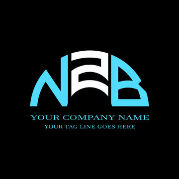 NZB letter logo creative design with vector graphic