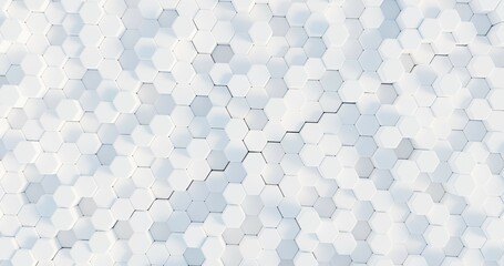 colorful background hexagons