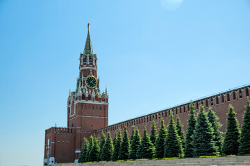 Moscow Kremlin, Red Square, Moscow, Russia, Putin, Moscow Wall. 06.05.2022