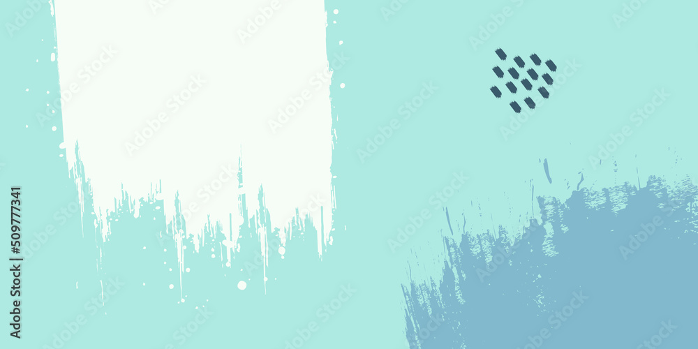 Wall mural abstract creative backgrounds in minimal trendy style with copy space for text.