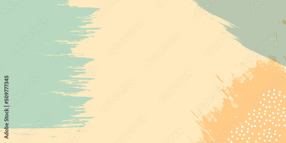 Wall mural abstract creative backgrounds in minimal trendy style with copy space for text.