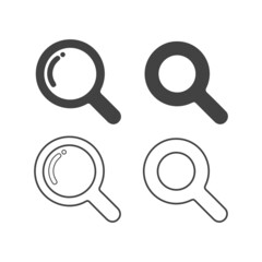 Isolated magnifying glass icon vector illustration graphic design