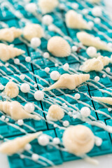 Mini mermaid chocolate bars