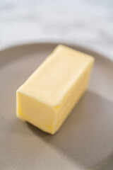 Melting unsalted butter