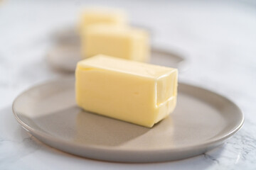 Melting unsalted butter