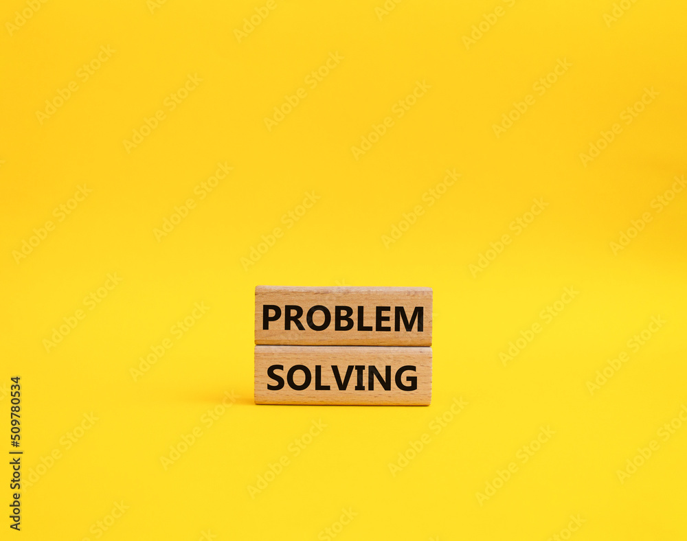 Canvas Prints Policy revision symbol. Concept word Policy revision on wooden blocks. Beautiful yellow background. Business and Policy revision concept. Copy space