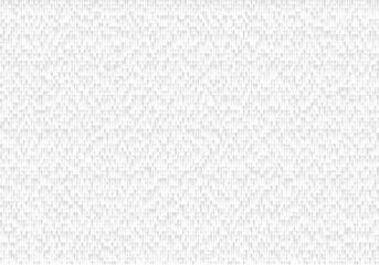 Abstract binary code on white clean background