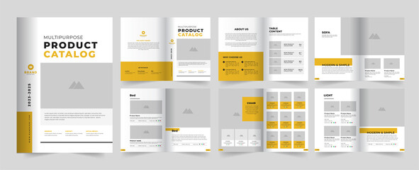 multipurpose  catalog design product catalog design - obrazy, fototapety, plakaty