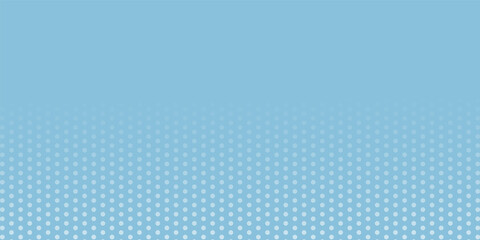 Blue background with dots. Vector illustration. 