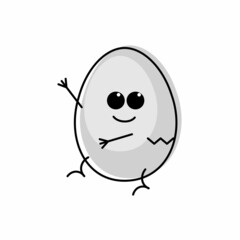 Egg, food line icon. Symbol for templates, web design and infographics	