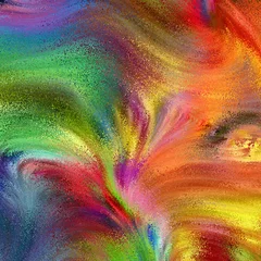 Poster Mélange de couleurs abstract colorful background