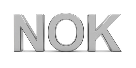 NOK Norwegian krone currency code