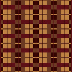 Seamless vector background in a cage textile design.