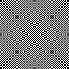 Seamless pattern with ethnic ornament. Embroidery background. Tribal wallpaper. Ethnical folk image. Tribe motif. Ancient mosaic. Digital paper, web design, textile print, backdrop. Vector art work.