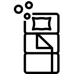 Sleeping Bag Icon