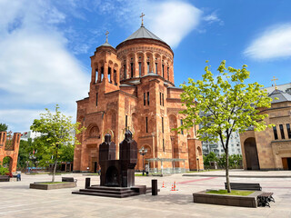 Temple Complex Cathedral of the Armenian Apostolic Church in Moscow