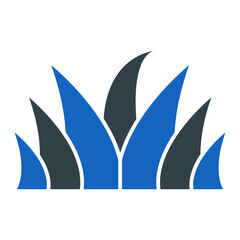 Grass Icon Design