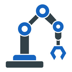 Robotic Arm Icon Design