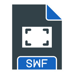 SWF File Format Icon Design