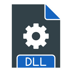 DLL File Format Icon Design