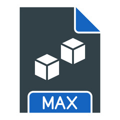 MAX File Format Icon Design