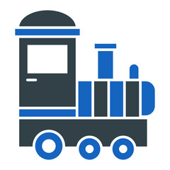 Toy Train Icon Design