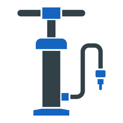 Fototapeta premium Air Pump Icon Design